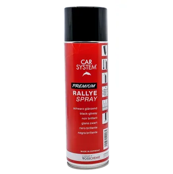 Barva ve spreji Rallye Spray černý lesklý 500ml Premium