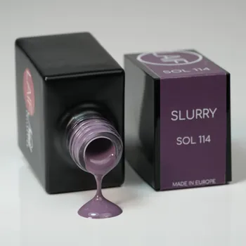 Umělé nehty Laif Gel lak fialový SOL - 114 Slurry 10 ml