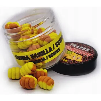 Boilies Wafters Traper Duo-Maggot 10mm 25g Vanilka / Scopex