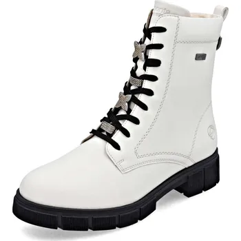 Dámské kozačky Rieker Dámská kotníková obuv REMONTE D2S73-80 bílá W5 42