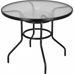 Eoshop Zahradní stolek 90 cm, černý SPRINGOS BISTRO