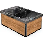 Lovia vířivá vana pro 2 osoby 200x130x82 - L303 Barva akrylátu: Odyssey, Opláštění: Canyon Teak