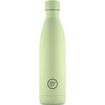 Termoska Nerezová termolahev COOL BOTTLES Pastel Green třívrstvá 750ml