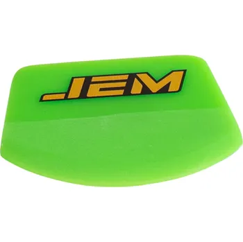 Polep vozidla JEM PPF JEM Stěrka s nápisem na PPF fólie zaoblená - zelená