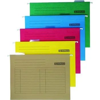 Archivační box Závěsné desky Donau - oranžová