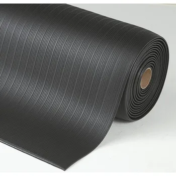 Rohožka Černá protiúnavová průmyslová rohož Airug - 150 x 91 x 0,94 cm, 81716648