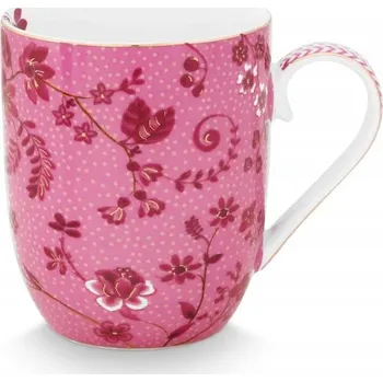 Hrnek Pip Studio Jolie Pink porcelán 350 ml