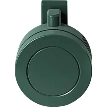 Domácí ventilátor Mini klip USB ventilátor 900mAh Přenosný bezlistý chladič vzduchu na krk a pas 3 rychlosti Nabíjecí ventilátor na léto pro dívky a děti zelená