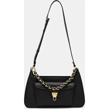 Kabelka Kožená kabelka Coccinelle E1.TFK.12.01.01 černá 99X, vel. ONE SIZE