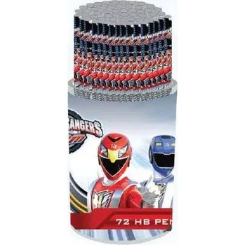 Grafitová tužka Tužka HB s potiskem - Disney POWER RANGERS RPM
