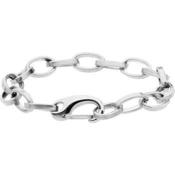 Náramek Manoki Ocelový náramek Helena, chirurgická ocel BA905 Stříbrná 18 cm