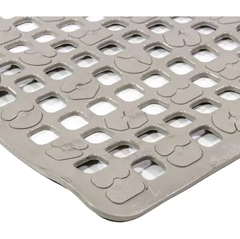 Protiskluzová podložka Béžová protiskluzová podložka do sprchy FLOMA - 54,5 x 53,5 cm, 89675342