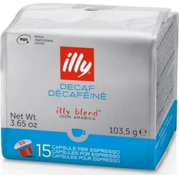 Illy espresso kávové kapsle Mitaca BEZKOFEINU 15ks MPS