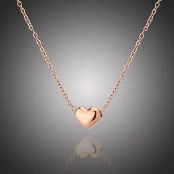 Náhrdelník Manoki Náhrdelník Ariel chirurgická ocel - srdíčko NHN19086-2/86 Zlatá 40 cm + 5 cm (prodloužení)