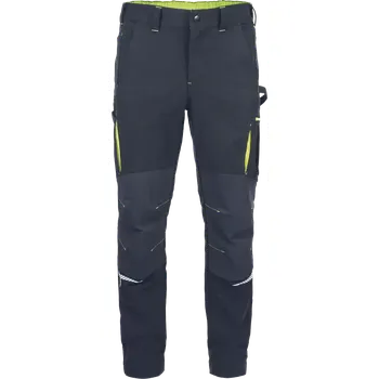 Pánské kalhoty Kalhoty pracovní do pasu L-SURE DAWSON černé vel. S