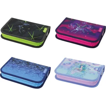 Penál Penál prázdný 1 chlopeň, mix holky a kluci - Mořská panna