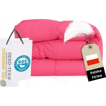 přikrývka Péřová Přikrývka 160x200 Celoroční Husí peří 100% Antialergická Přikrývky Různé