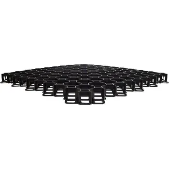 Černá plastová zatravňovací dlažba MULTIGRAVEL - 60 x 60 x 4 cm, 86512570