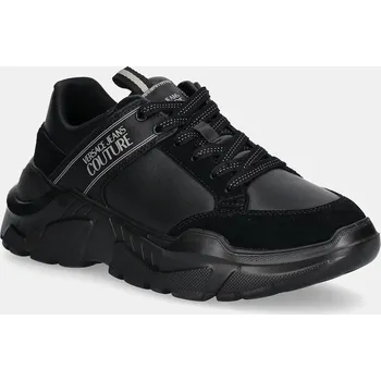 Pánské tenisky Tenisky Versace Jeans Couture pánské, černá barva, 79YA3SC2 ZPB30 899 79YA3SC2.ZPB30.899 99X, EUR 41