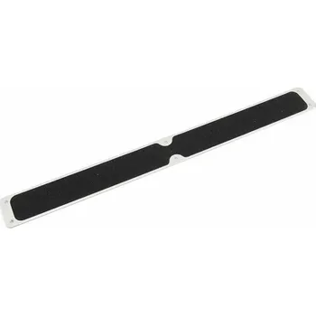 Výstražná páska Černá náhradní protiskluzová páska pro hliníkové nášlapy FLOMA Standard - 63,5 x 6,3 cm a , 80081191