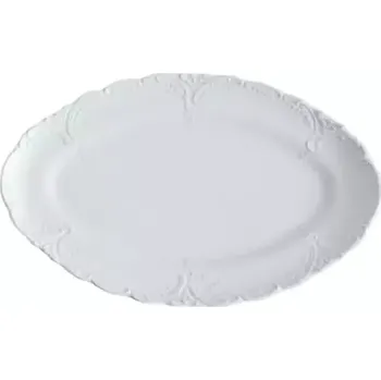 Sada nádobí Mísa oválná reliéfní 37cm Opera Český porcelán Dubí