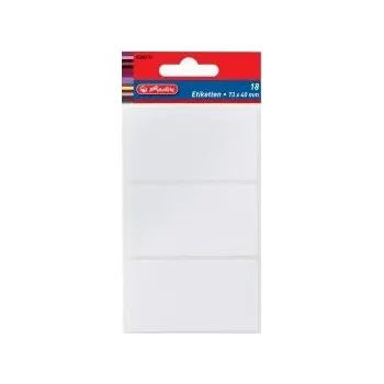 Samolepící etiketa Etikety kancelářské bílé 82x36mm