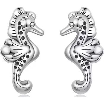 Náušnice GRACE Silver Jewellery Stříbrné náušnice Mořský koník - stříbro 925/1000 E-SCE1871/307 Stříbrná