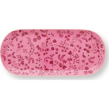 Talíř Podnos Jolie Flowers Pink PiP Studio, 33 cm