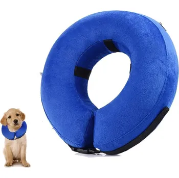 Ochranný límec pro zvířata Límec pro psy Yami modrý vel. S