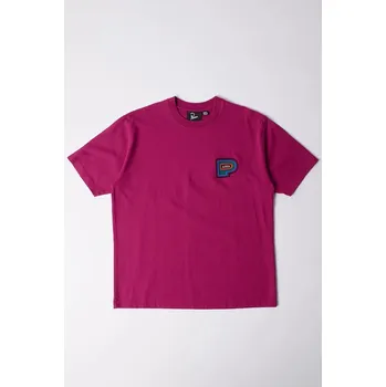 Pánské tričko Bavlněné tričko by Parra Repeat pea, M, růžová, 42X