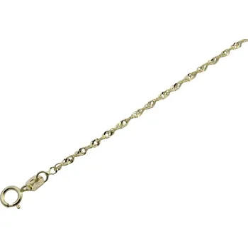 Náramek Zlatý 585/1000 náramek singapur 1135