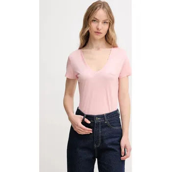 Pánské tričko Tričko Guess W5GP31.KCSX2 růžová 39X, vel. XS