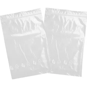 Sáček na potraviny Igelitové sáčky se zipem - 4x6 cm