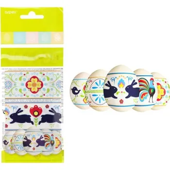 Velikonoční dekorace Košilky na vajíčka 6 ks, Folklór