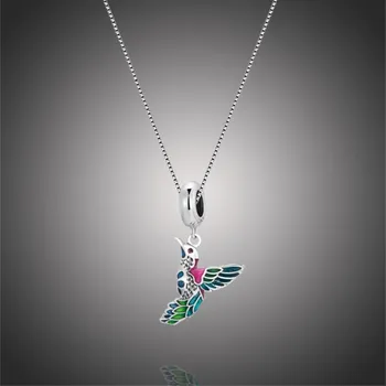 Náhrdelník GRACE Silver Jewellery Stříbrný náhrdelník Ledňáček, stříbro 925/1000 NH-SCC2126/36 Stříbrná 45 cm