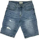 Realize Pánské modré džínové kraťasy 08 Barva: Modrá, Velikost: 38