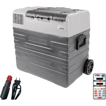 Autochladnička Přenosná kompresorová autochladnička Vigo Cool V62W, 62 l, 12/24/230V, Rukojeť a kolečka