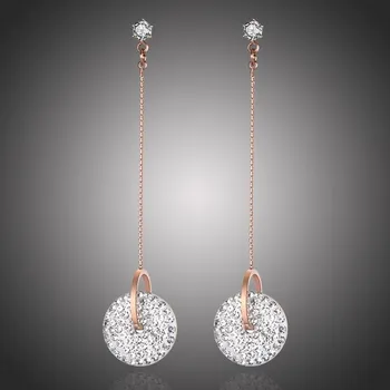 Náušnice Victoria Filippi Stainless Steel Ocelové náušnice se zirkony Monica - chirurgická ocel VFE19115-2/6 Bílá/čirá