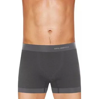 Boxerky Pánské boxerky Base Layer BX11160 BRUBECK grafit (šedá) L