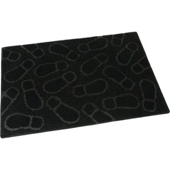 Rohožka Gumová vstupní kartáčová rohož Shoes - 90 x 60 x 1 cm, 70080104