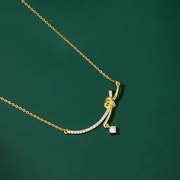 Náhrdelník JAY Stříbrný náhrdelník se zirkony Yolanda Gold - stříbro 925/1000 JAY-0154-SXDX289(1) Zlatá 41 cm + 5 cm (prodloužení)