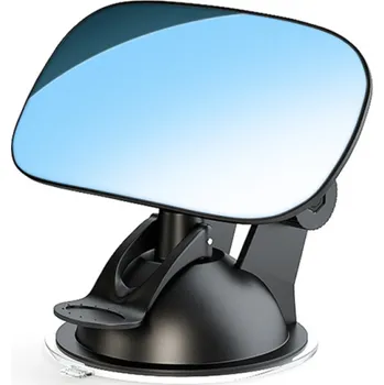 Zpětné zrcátko do auta s přísavkou Otočné o 360° Široký úhel Čirý odraz Bezpečnostní zrcátko na čelní sklo Dětská autosedačka Palubní deska