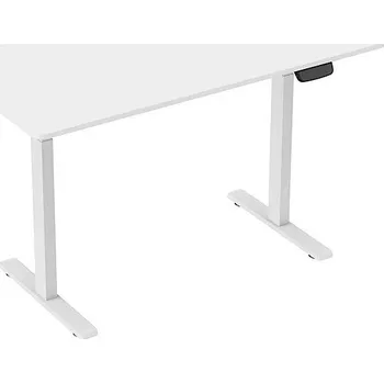 Psací stůl Obdélníkový psací stůl AlzaErgo 121 x 70 x 140 cm bílý - borovice