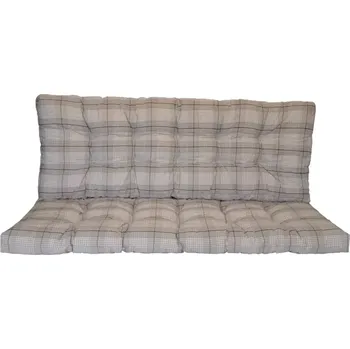Podsedák Polstr na zahradní houpačku 120 cm - antik kostka - SLEVA 3% s kodem radost25