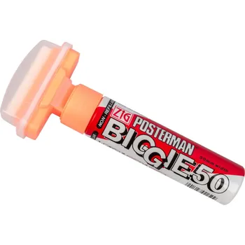 AHProfi Fixy na sklo voděodolné Posterman Biggie - 50 mm - oranžová fl. - 458060110