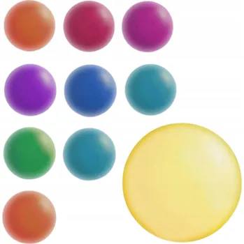 Dětský míč Gumový míč perleťový 23 cm pro děti - mix barev