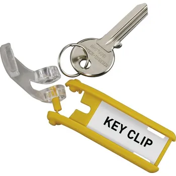 Klíčenky Key Clip - žlutá