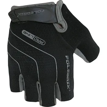 Cyklistické rukavice rukavice Poledník LINES SH černo-šedé XXL