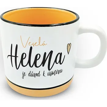 Nekupto Hrnek s potiskem 400 ml pastel - Helena