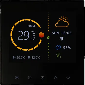 Termostat BOT WiFi pokojový termostat Tuya RTL2 Varianta: 16A černá